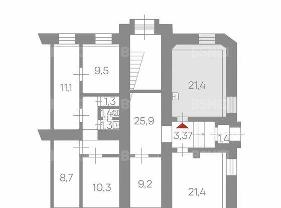 Продажа офиса - Лесной проспект, д.20, корп.5 литера Я 