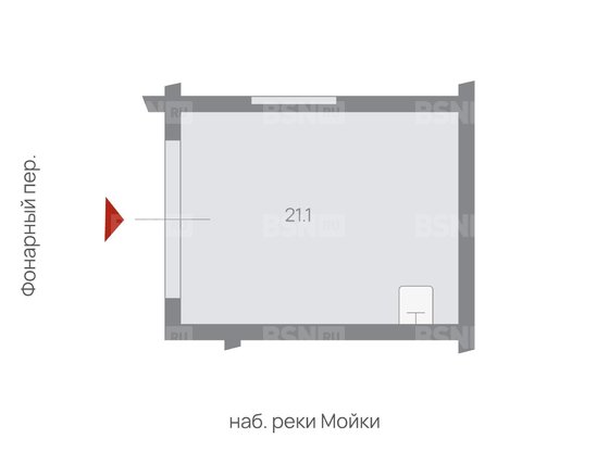 Продажа офиса - Реки Мойки набережная, д.82, литера А 