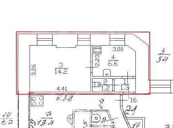 Продажа однокомнатной квартиры - Лермонтовский проспект, д.50 