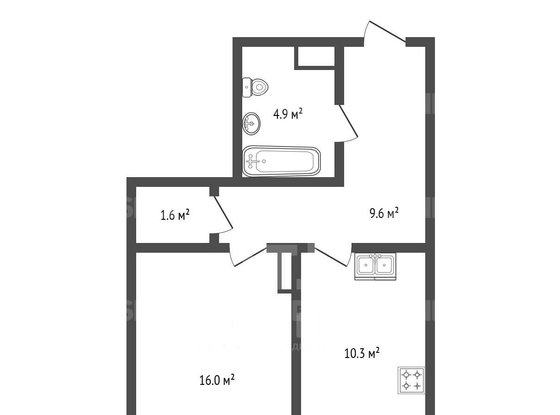 Продажа однокомнатной квартиры - Купчинская улица, д.34, корп.1 