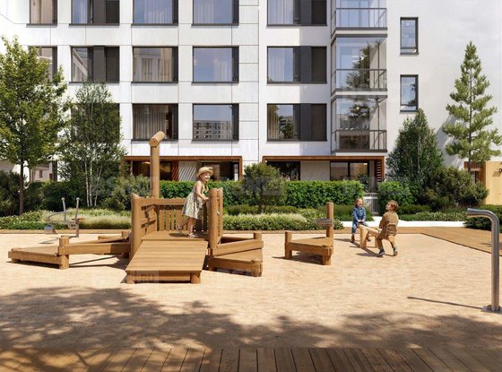 Продажа двухкомнатной квартиры в новостройке - Крузенштерна проспект, д.1 