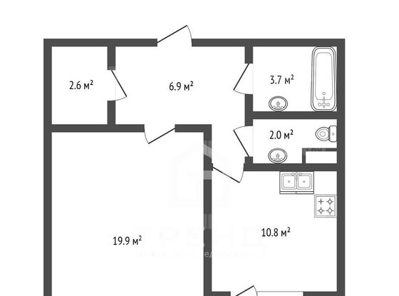 Продажа однокомнатной квартиры - Парашютная улица, д.25, корп.2 