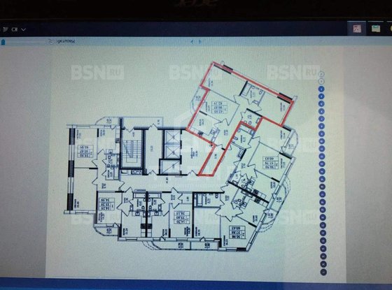Продажа трехкомнатной квартиры - поселок Парголово, Фёдора Абрамова улица, д.23, корп.1 