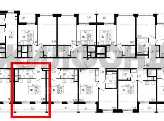 Продажа однокомнатной квартиры -  д.1 
