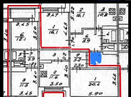 Продажа трехкомнатной квартиры - Хошимина улица, д.11, корп.1 