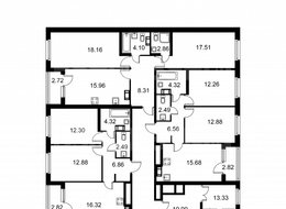 Продажа трехкомнатной квартиры в новостройке - Загородная 