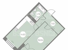 Продажа однокомнатной квартиры в новостройке - г. Санкт-Петербург, ул. Маршала Захарова, дом 8, строение 1 