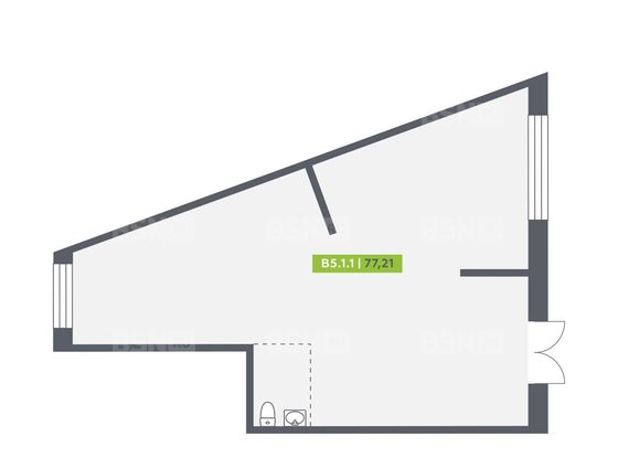 Продажа торгового помещения - деревня Новосергиевка, ЖК Аквилон Река Парк, д.1 