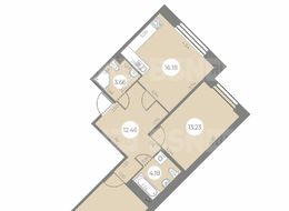 Продажа двухкомнатной квартиры в новостройке - г. Санкт-Петербург, ул. Маршала Захарова, дом 8, строение 1 