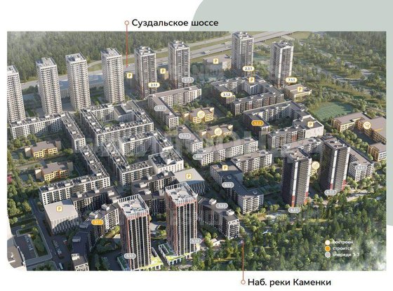 Продажа однокомнатной квартиры - Суздальское шоссе, д.20, корп.2 стр 1 