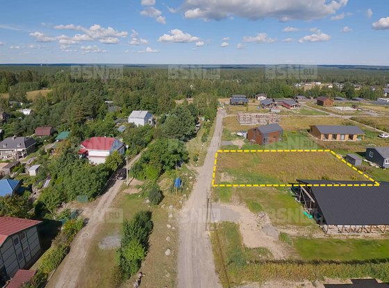 Продажа участка - поселок Сосново, Ленинградская улица