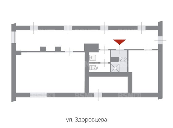 Продажа офиса - Здоровцева улица, д.10, литера А 