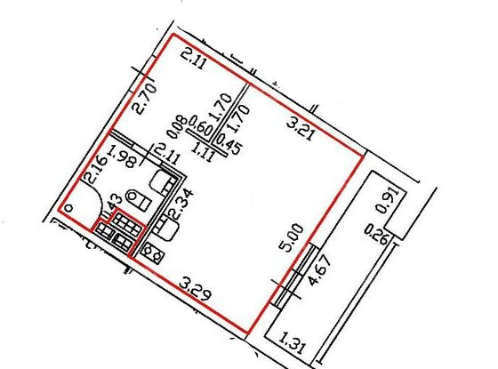 Продажа однокомнатной квартиры - Белоостровская улица, д.7 