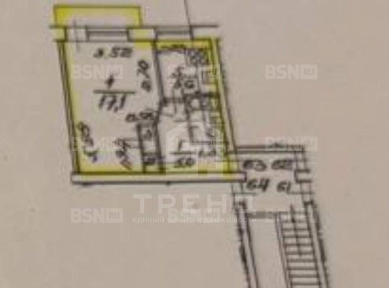 Продажа однокомнатной квартиры - Двинская улица, д.8 
