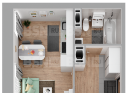 Продажа однокомнатной квартиры в новостройке - г. Санкт-Петербург, 3-я Конная Лахта, участок 9, (северо-восточнее дома 45, литера Д по 3-ей Конной Лахте)
 