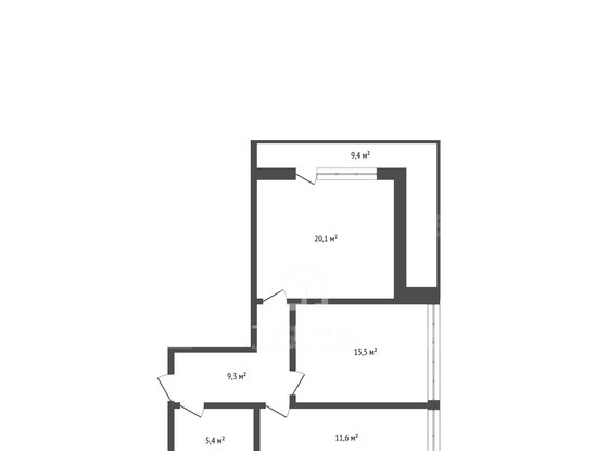 Продажа двухкомнатной квартиры - деревня Юкки, Тенистая улица, д.11, корп.1 