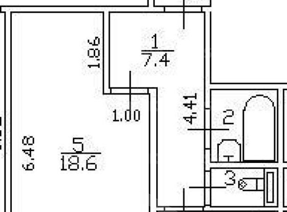 Продажа однокомнатной квартиры - Ситцевая улица, д.11, корп.1 