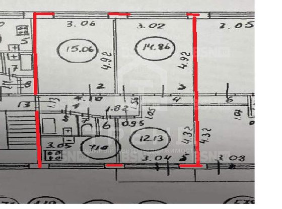 Продажа трехкомнатной квартиры - Крыленко улица, д.33, корп.1 