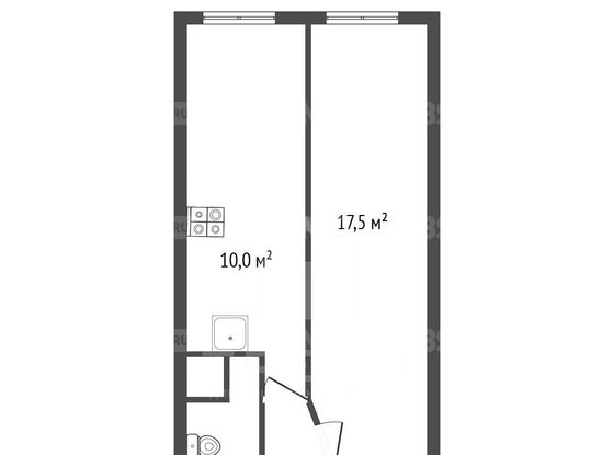 Продажа однокомнатной квартиры - Савушкина улица, д.104 