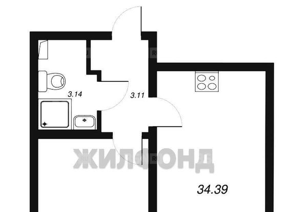Продажа однокомнатной квартиры - Маршала Казакова улица, д.21, корп.2 