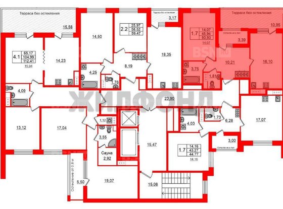Продажа однокомнатной квартиры - Обуховской Обороны проспект, д.53 