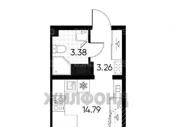 Продажа однокомнатной квартиры - Маршала Казакова улица, д.21, корп.2 