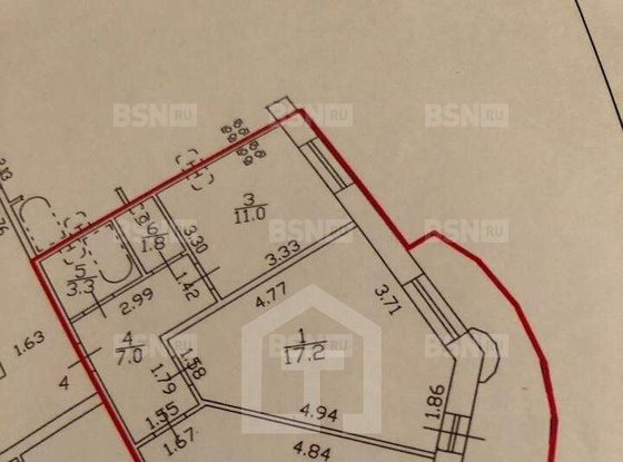 Продажа двухкомнатной квартиры - Серебристый бульвар, д.17, корп.1 