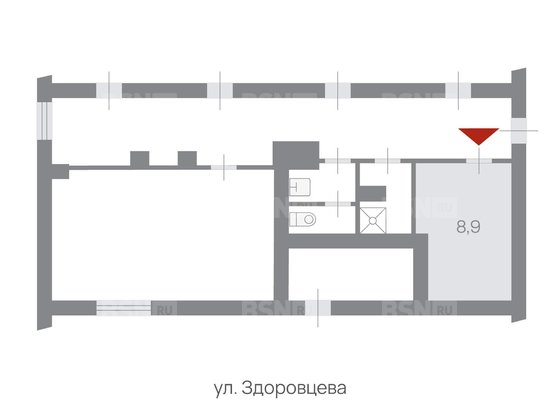 Продажа офиса - Здоровцева улица, д.10, литера А 