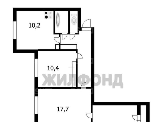 Продажа трехкомнатной квартиры - деревня Гарболово, Гарболово д, д.267 