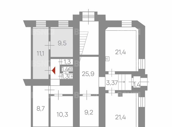 Продажа офиса - Лесной проспект, д.20, корп.5 литера Я 