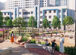 Продажа однокомнатной квартиры в новостройке - Санкт-Петербург, Ленинский пр., уч. 270 (северо-западнее пересечения ул. Доблести и ул. Маршала Захарова) 