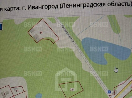 Продажа участка - Ивангород, Госпитальная улица