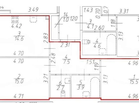 Продажа двухкомнатной квартиры - Манчестерская улица, д.5, корп.1 стр 1 