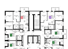 Продажа однокомнатной квартиры в новостройке - Ленинградская область, Всеволожский муниципальный район, Свердловское городское поселение, дер. Новосаратовка 