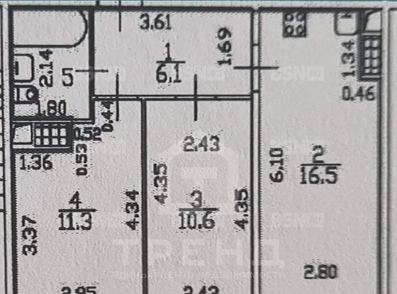 Продажа двухкомнатной квартиры - Космонавтов проспект, д.102, корп.3 