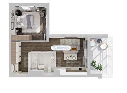 Продажа однокомнатной квартиры в новостройке - Ленинградская область, д. Новосаратовка, улица Романтиков, дом 3, корпус 6 