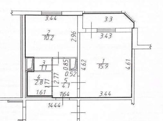 Продажа однокомнатной квартиры - Коллонтай улица, д.5/1 