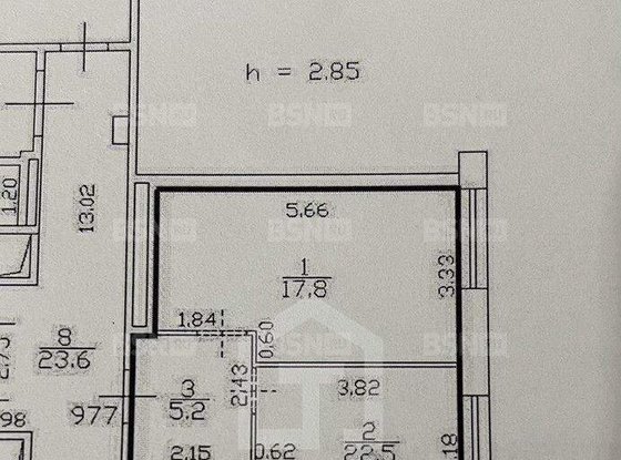 Продажа однокомнатной квартиры - Адмирала Трибуца улица, д.10 