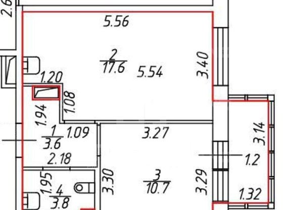 Продажа однокомнатной квартиры - 2-й Предпортовый проезд, д.6 