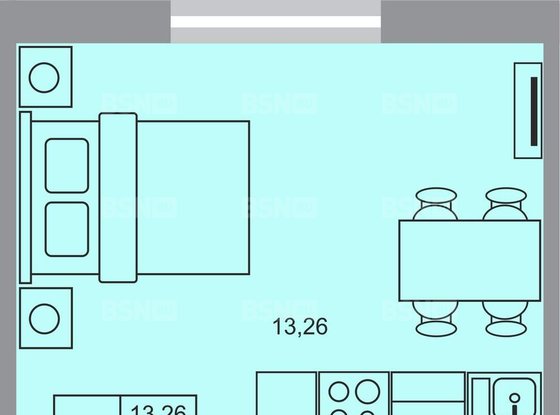 Продажа однокомнатной квартиры в новостройке - Бугры, Тихая улица, д.1 