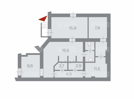 Продажа офиса - Марата улица, д.43, литера А 