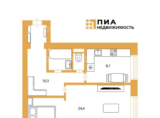 Продажа однокомнатной квартиры - Софийская улица, д.46, корп.2 