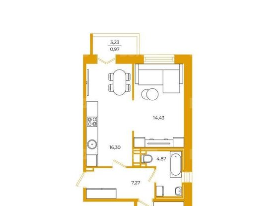 Продажа двухкомнатной квартиры - Всеволожск, Тихая улица, д.17 