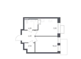Продажа однокомнатной квартиры в новостройке - Песочный п, жилой комплекс Курортный квартал, 582 