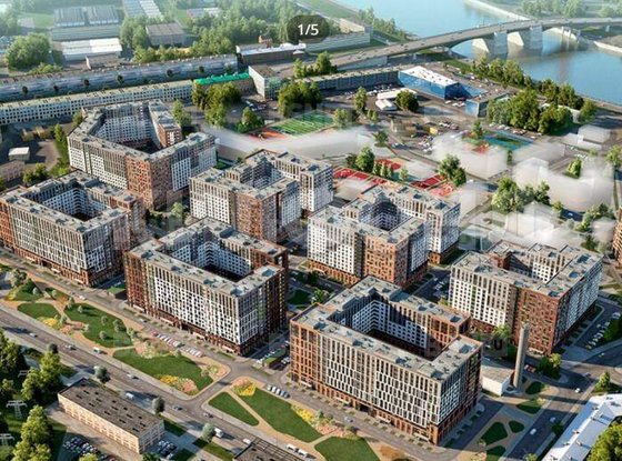 Продажа двухкомнатной квартиры -  д.1 