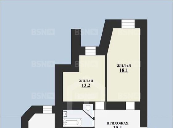 Продажа трехкомнатной квартиры - Коломенская улица, д.10 
