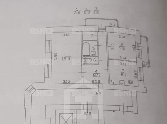 Продажа двухкомнатной квартиры - Прибрежная улица, д.2 