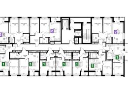 Продажа двухкомнатной квартиры в новостройке - Ленинградская область, Всеволожский муниципальный район, Свердловское городское поселение, дер. Новосаратовка 