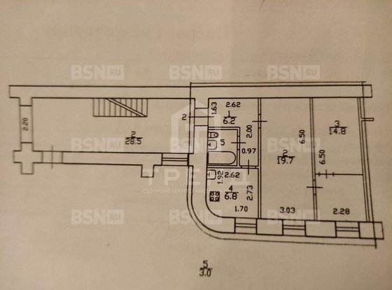 Продажа двухкомнатной квартиры - 5-я В.О. линия, д.52 