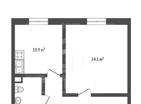 Продажа однокомнатной квартиры - Сертолово, Тихвинская улица, д.6, корп.1 